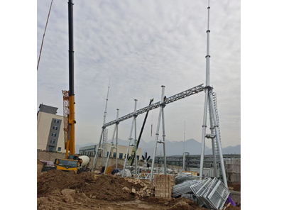 变电站钢管构架