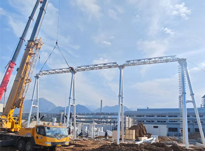 变电站钢管构架